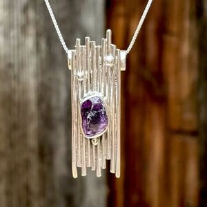 Natural Amethyst Necklace